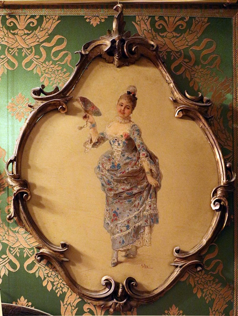 Decorazione per un palco del V ordine del teatro alla scala - Museo del Teatro della Scala, Milano